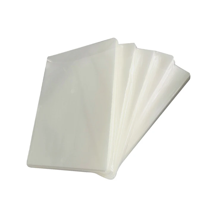 Factory wholesale economic type laminating pouches film sheets A4 80mic lamination film