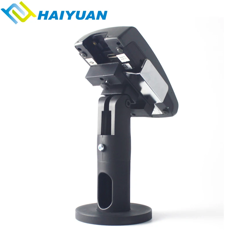 Metal 270 degree rotatable credit card transaction POS machine terminal stand holder