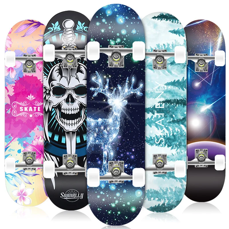 Profesional manufacturers custom surface complete skateboard