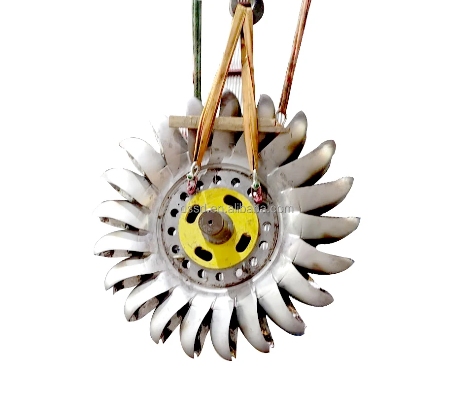 200kw 500kw 1mw Hydropower Pelton Turbine Runner Hydro Runner  For Hydro Plant