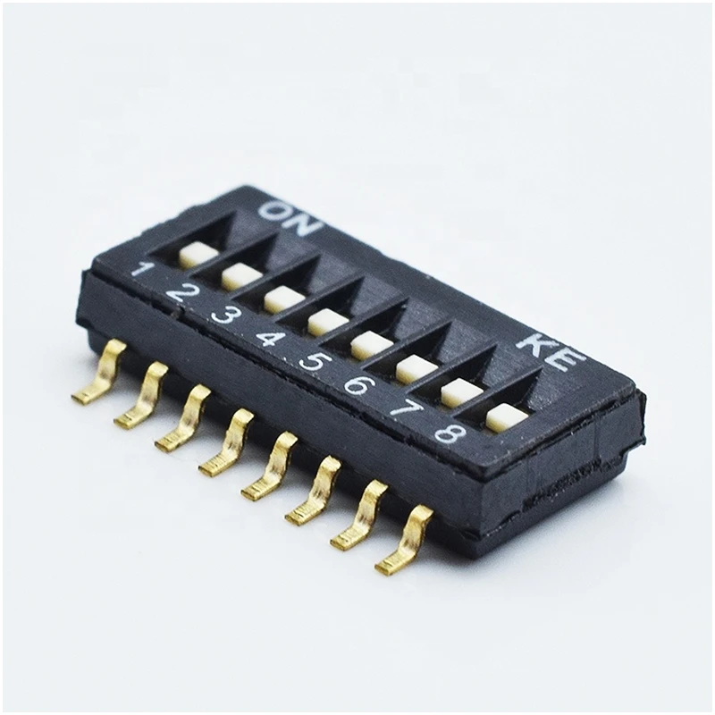 Smd dip-переключатель 8 контактов 1 27 мм SMD DIP-переключатель с