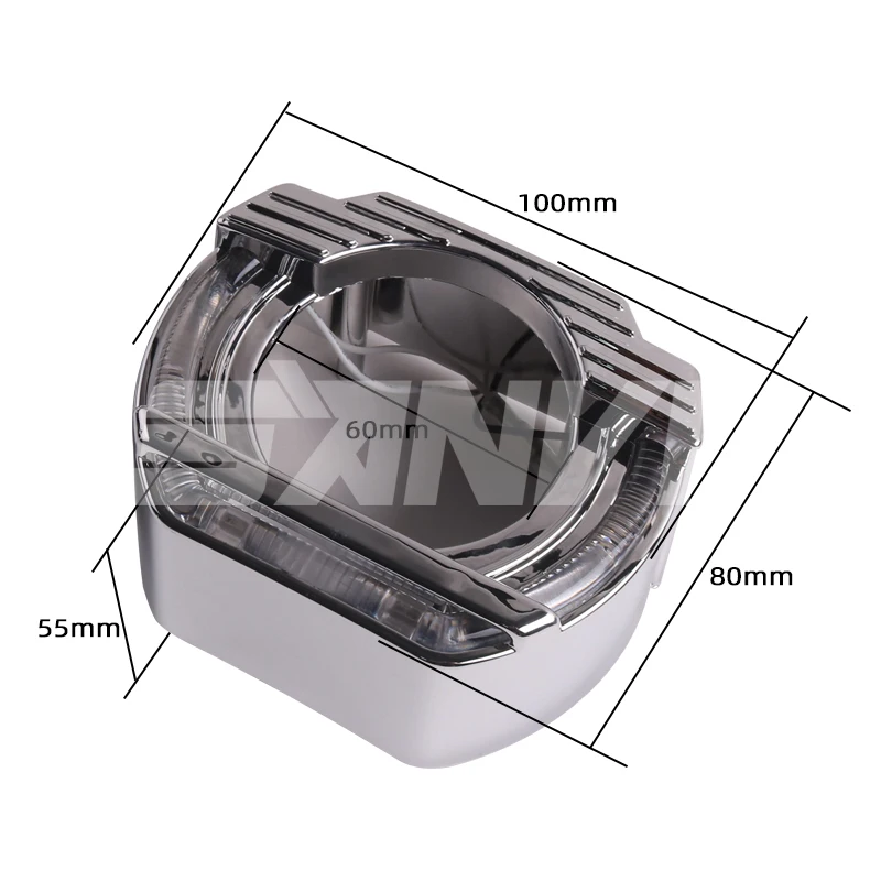 Sanvi 2.5'  HELLA Visteon Bi xenon led projector lens shroud cover aftermarket Retrofit Headlight Conversion Kit DIY auto light