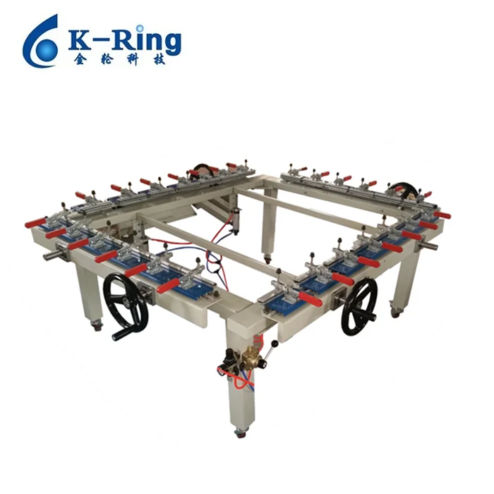 Silk screen printing tension meter