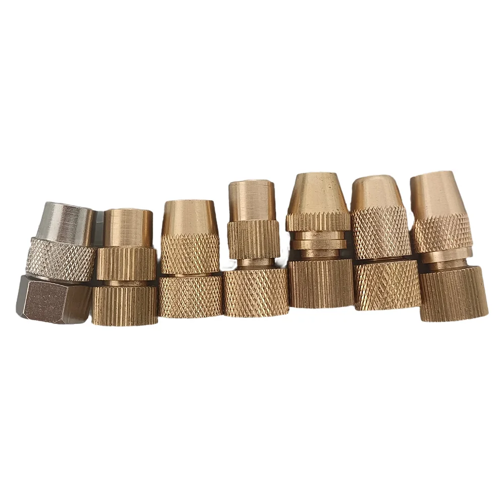 Customized good quality high pressure five color copper brass car wash water quick connector spray nozzle