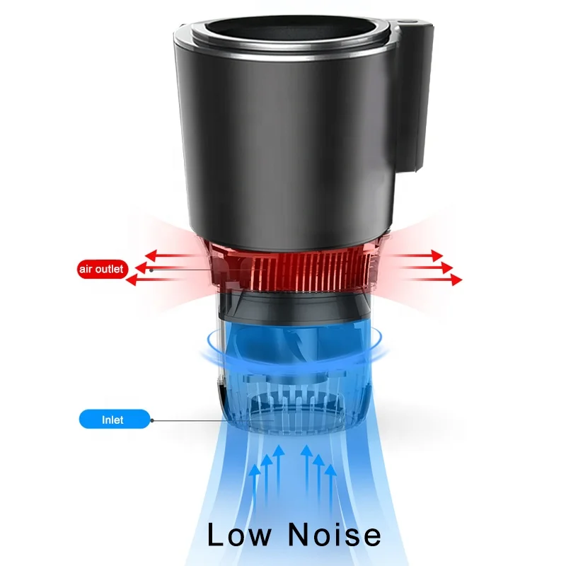 Wholesales Multifunctional Car Electric Mini Portable Fridge Smart Cooling Drink Cup Cold Water Bottle