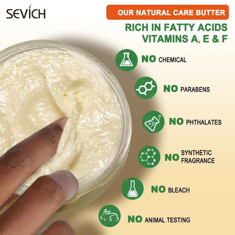 Private Label Natural Organic Coconut Vegan Whipped Hair Butter Mango Cocoa African Shea Butter