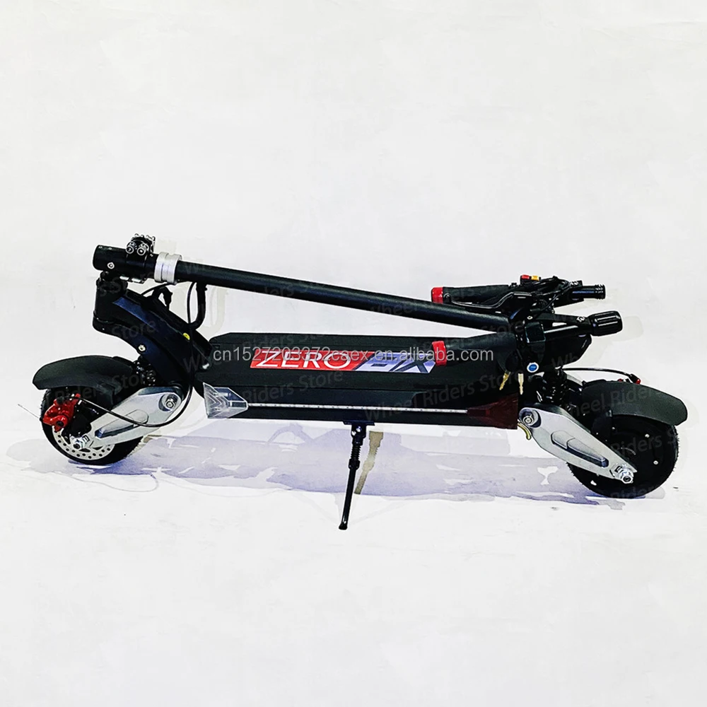 ZERO 8X X8 DUAL Electric Scooter 52V 26AH L-G Battery Folding Handle 8inch 800W*2 top Speed 55km/h battery Life 40-60km ZERO8X