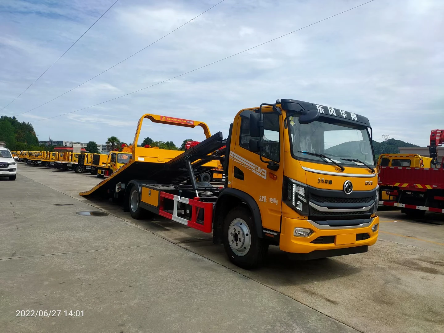 4x2 Легкий грузовик Dongfeng для восстановления