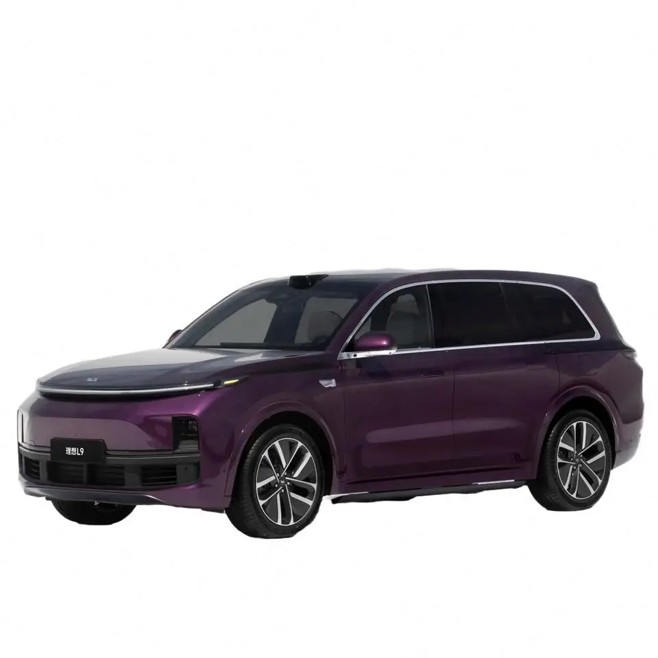Li L9 Air Ultra Pro Max Purple Special Edition Cold Light Paint Metallic Paint Suv 6 Seats Chinese 4wd New Energy Vehicle Brand