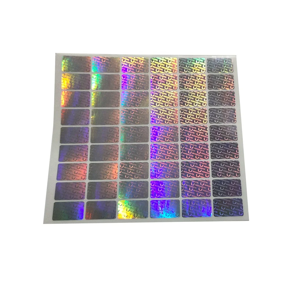 Custom Security Seal Void Hologram Self Adhesive Sticker Label Printing