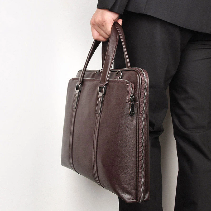 Portable Document Laptop Bag Business Office Bag High-grade Briefcase