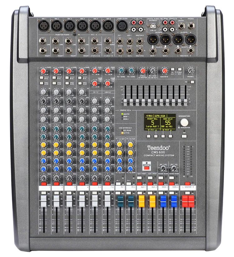 
High quality audio mixer dual 99 effects mixer audio mixer professional with factory price 