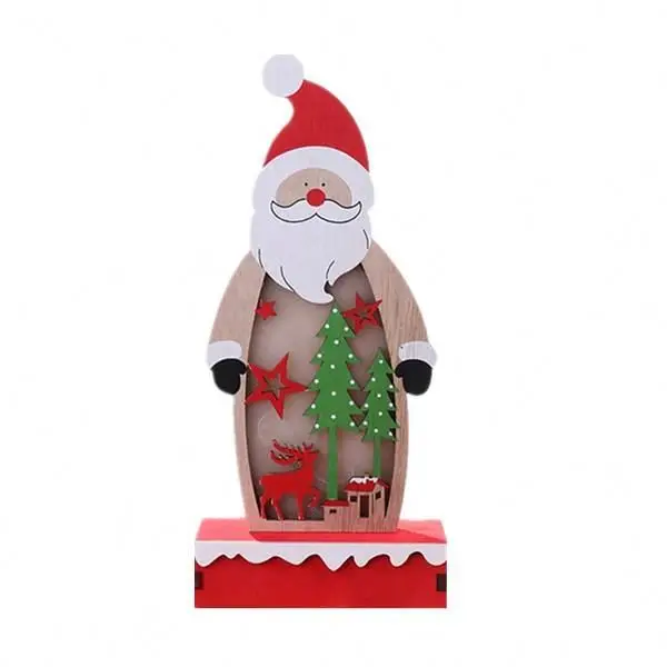 Table Decorations Display Painted Led Wooden Crafts Table