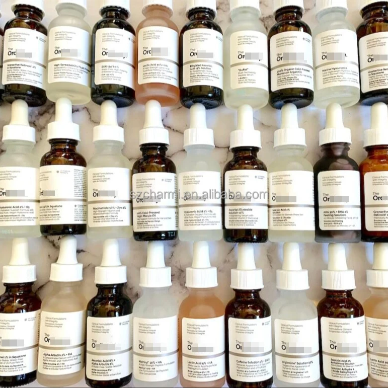 30ml Ordinary Skin Care Serum Hyaluronic Acid 2% B5 Niacinamide 10% Solution AHA 30% + BHA 2% Caffeine Solution Essence