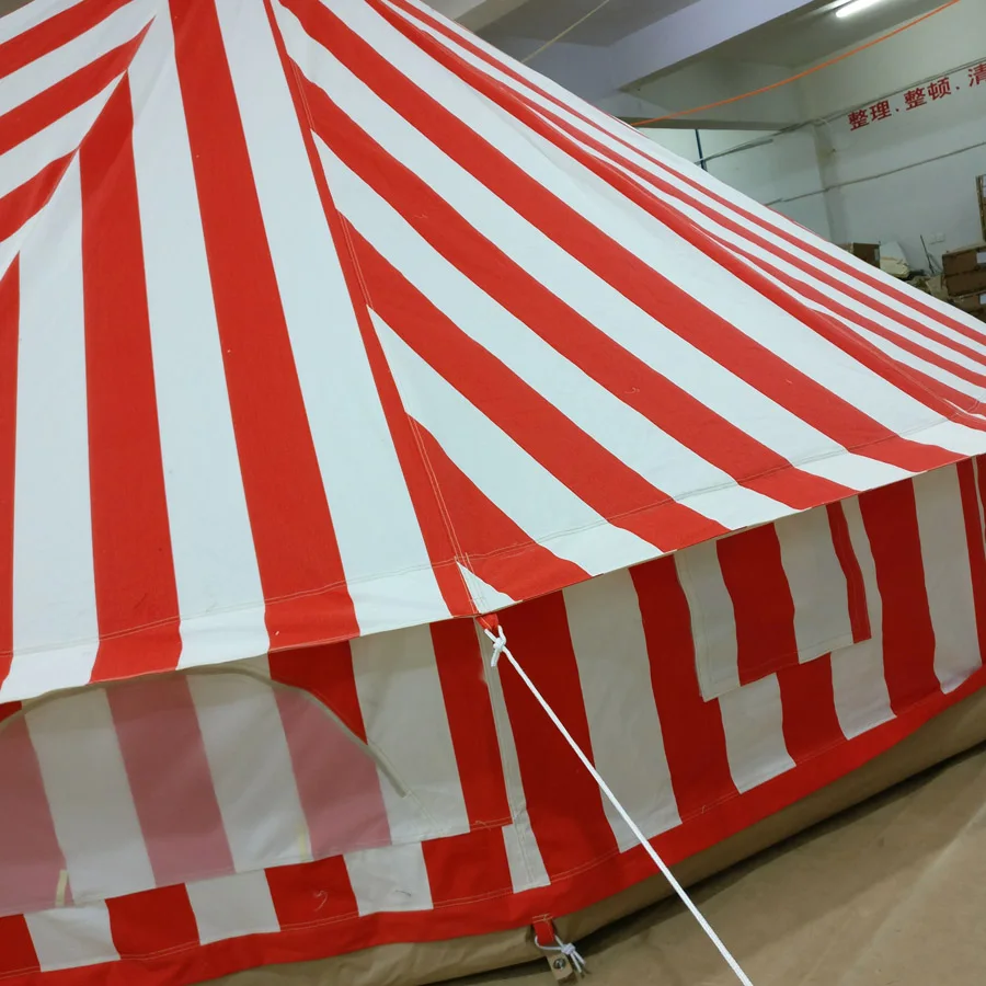 Factory Price Family Bell Tent Mongolia Yurt Up To 10 Person High Quality Waterproof Canvas Tent