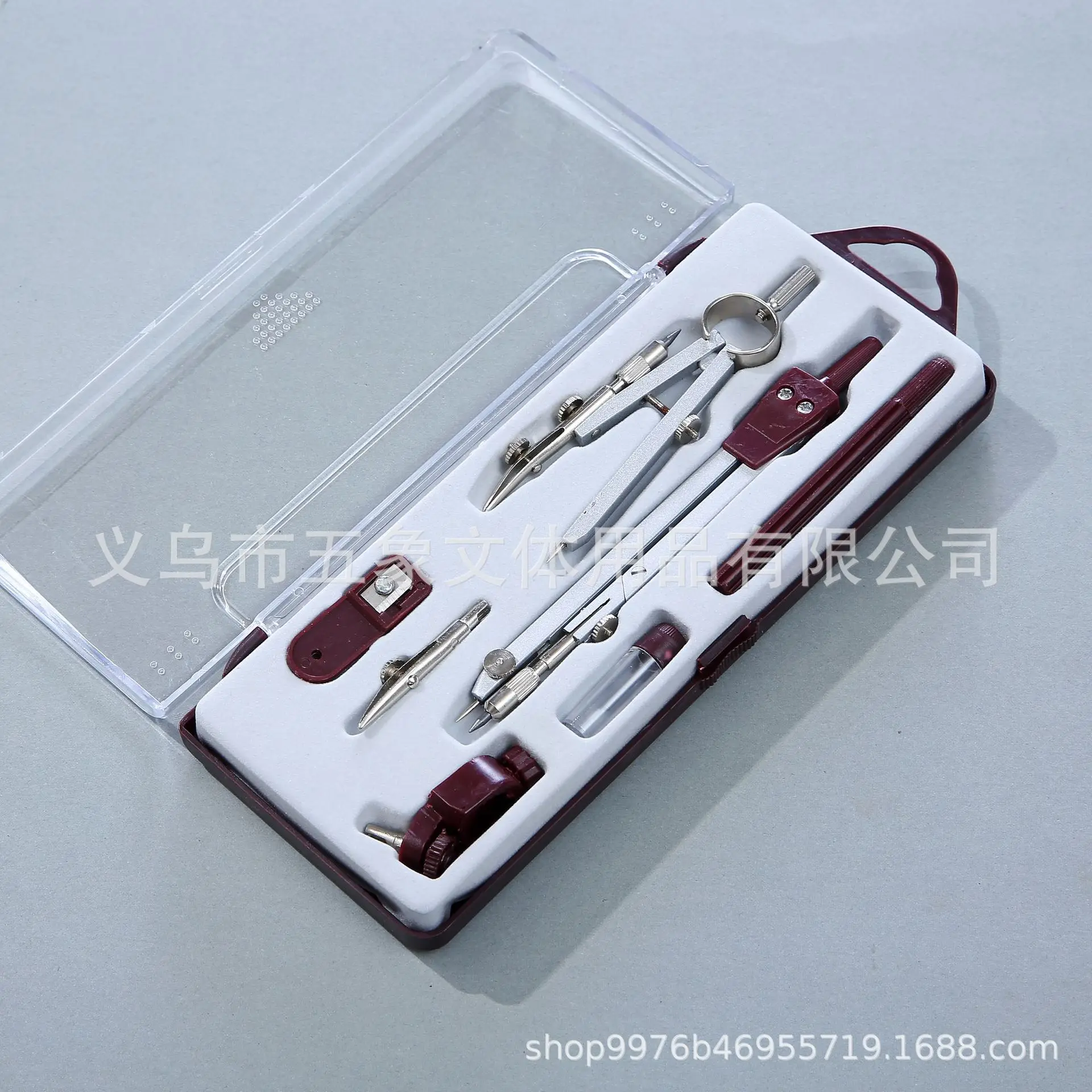 Newest Professional Durable Drawing Set School Home Office Metal Compass Drawing Tool