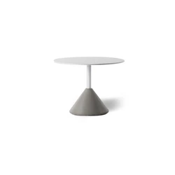 BENTU DING  concrete modern round square side table for home decor coffee shop library canteen restaurant art gallery