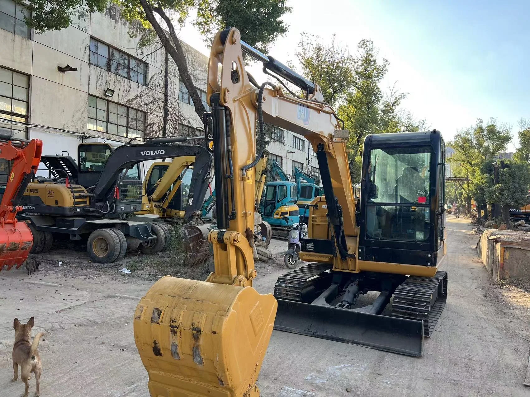 Used Carter 305.5E2 Excavator CAT305.5E2 crawler excavator Carter 307 312 313 315 320 Hydraulic excavator