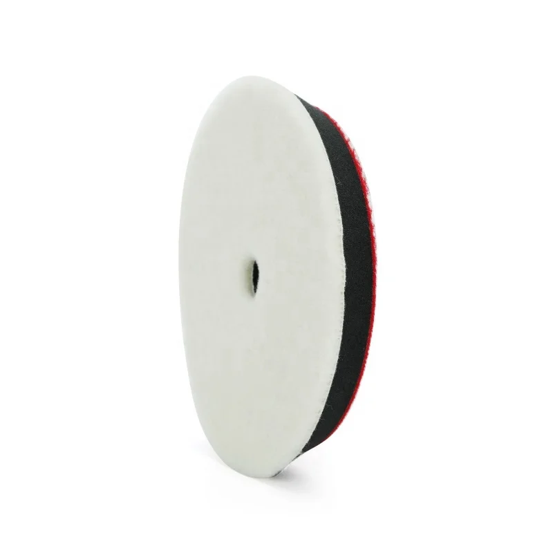 Hongjie Manufacturer Wholesale Buffing Wheel Japan Wool Polishing Pads for Car 100% Car Polishing Wool Pad Heavy Cut
