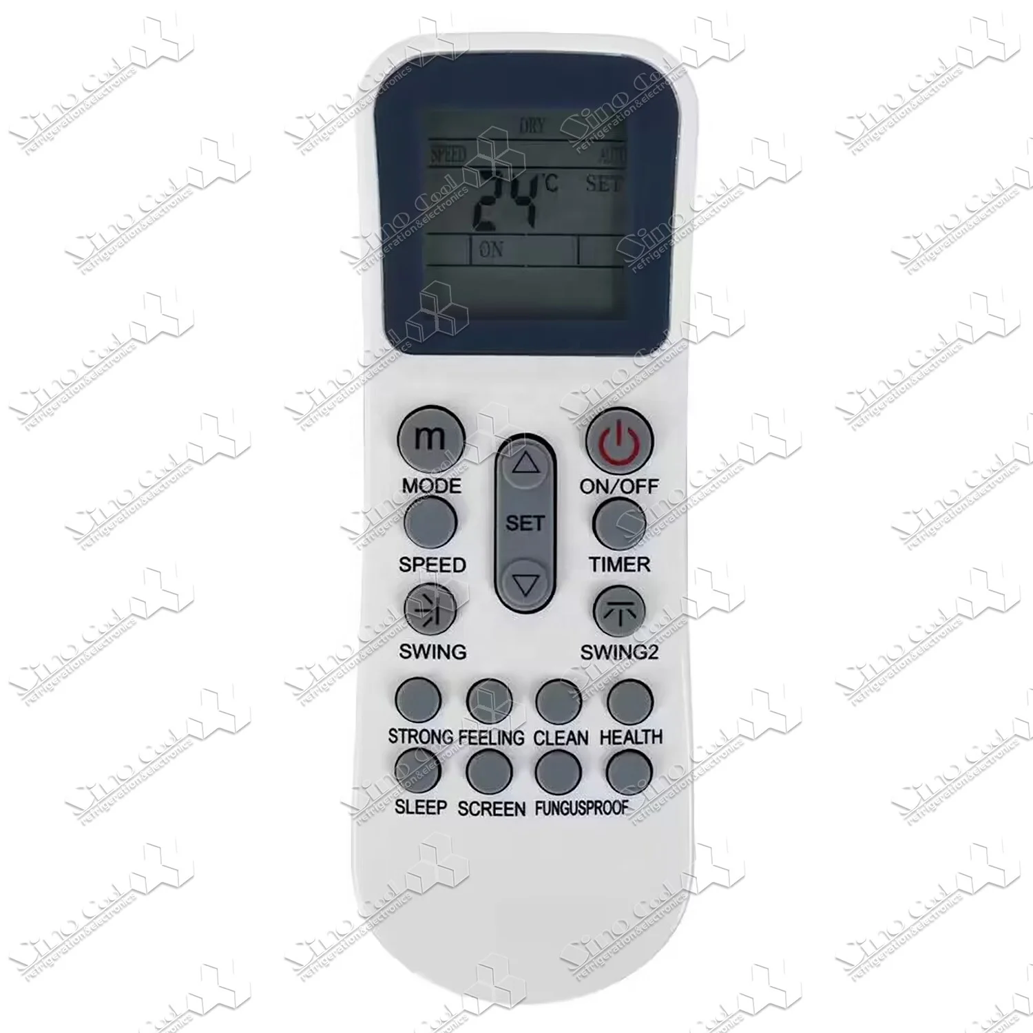 Sinocool AC Remote Control For AUX Air Conditioning YKR-K