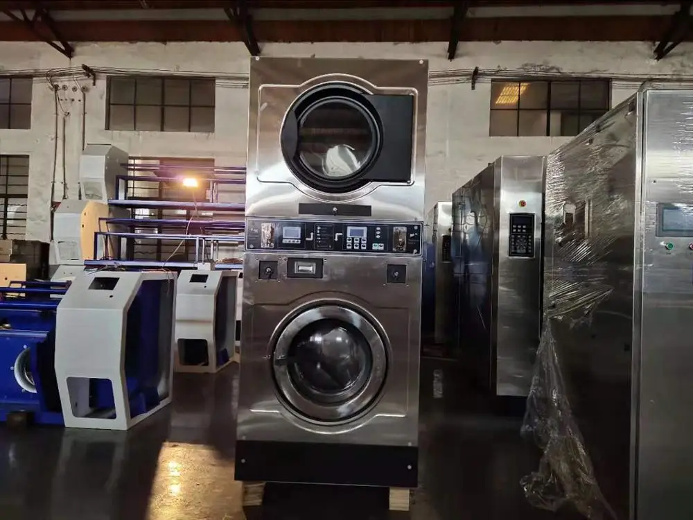 15kg coin stacked washer dryer
