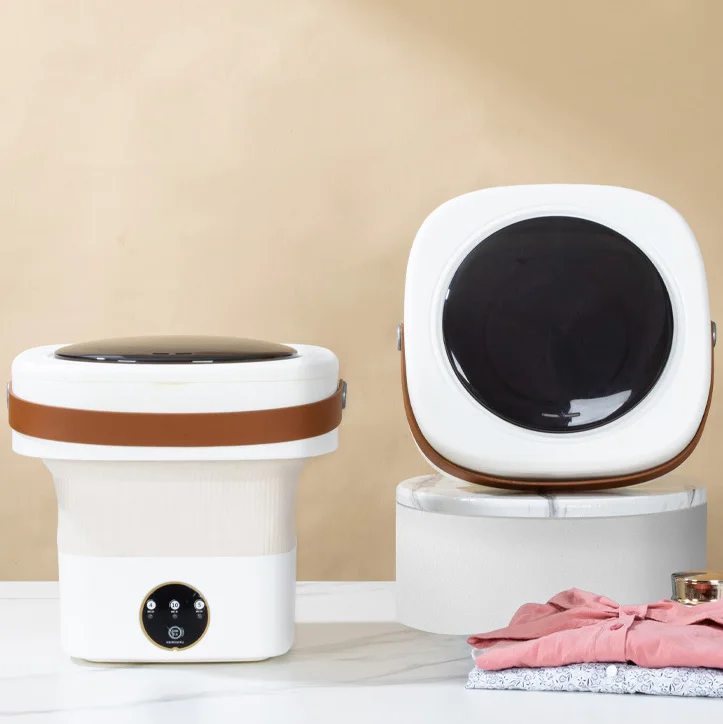 Retro Save Energy Quick Washing Easy-using Electric Automatic Foldable Mini Baby Cloth Washer