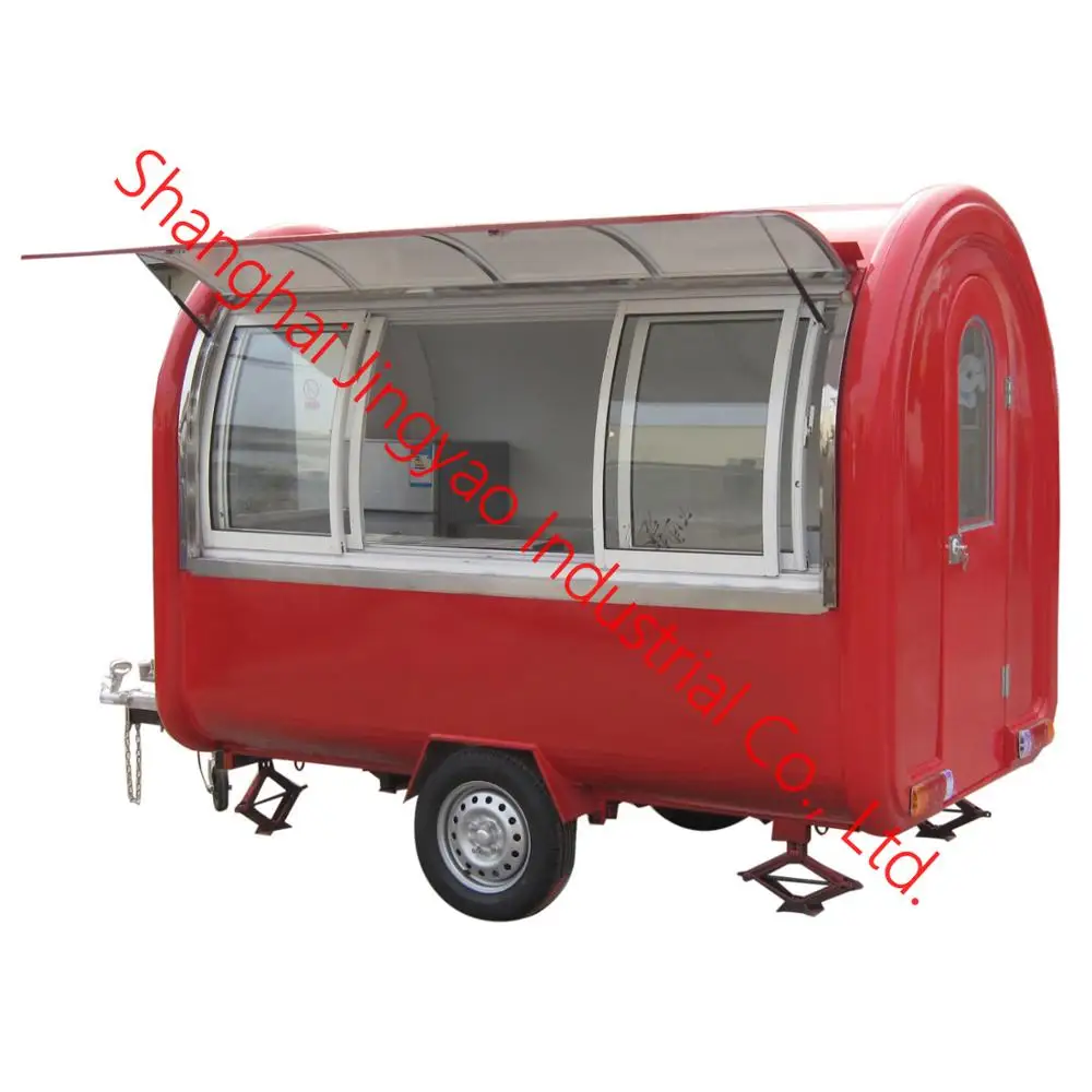 Hot Sale Electric Motorized foodtruck Wholesale Stainless steel China High quality Motorcycle ice cream cart food truck foodvan