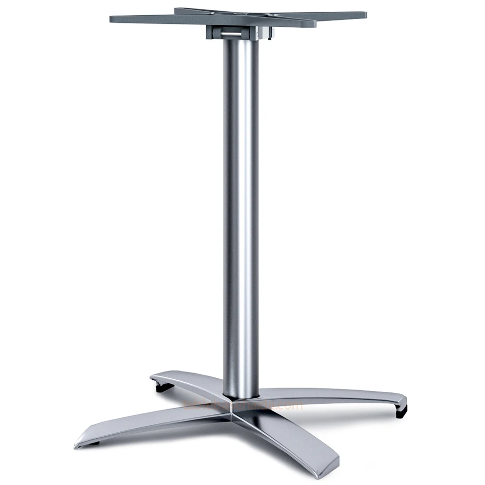 New Product X Shape Folding Telescopic Table Leg Mechanism Clamp Foldable Chrome Furniture Fency Golden