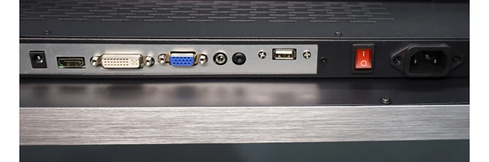 Oem 15 дюймов сенсорный экран настенное крепление vesa ЖК-дисплей светодиодный ЖК-монитор 6 vga full