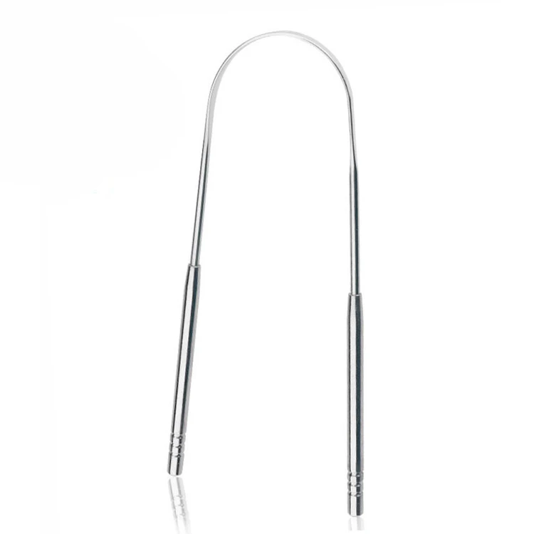 
Oral hygiene safe stainless steel tongue cleaner tongue scraper 
