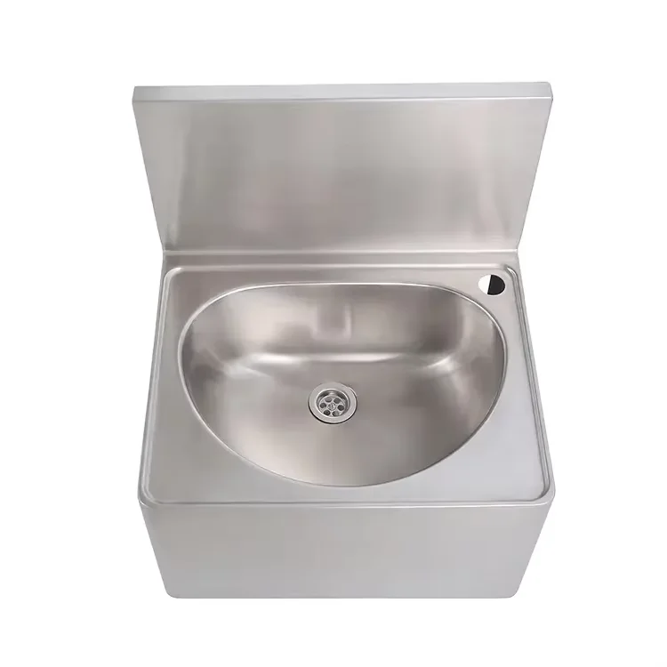 Заводская цельный настенный Одноместный 304 кухонной раковины из нержавеющей стали цена кухня