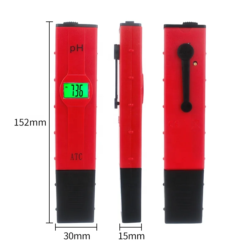 Factory OEM high accuracy to 0.01pH pocket size digital ph meter water quality tester for drinking water and hydroponics