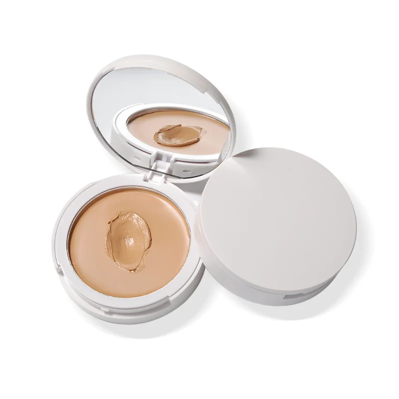 High quality makeup soft texture cream foundation compacts make up dark skin cream foundation palette