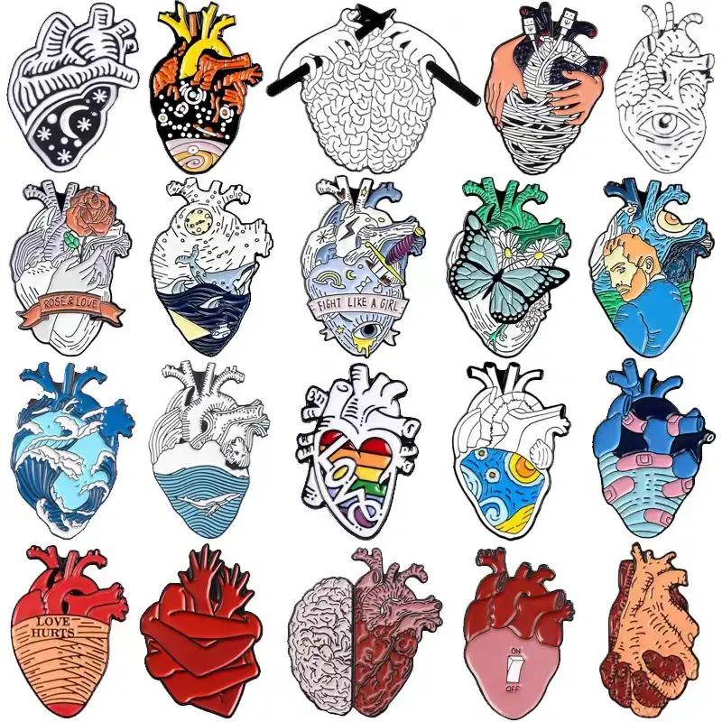 High Quality Souvenir Custom Logo Metal Hard Enamel Badge Fashion Jersey Decorative Lapel Pins for Clothes