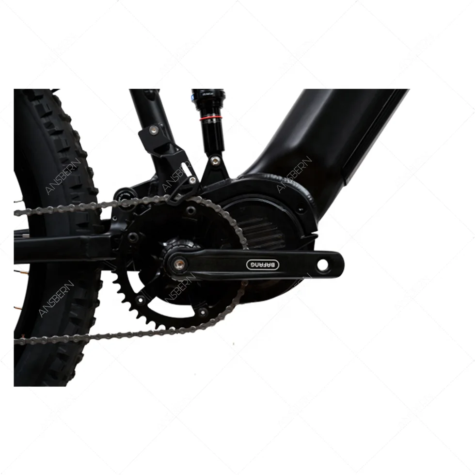 Ansbern New Arrivals Bafang MM G510 1000W 48v 17Ah Full Suspension Electric Sport Bike For Adults Two Wheels