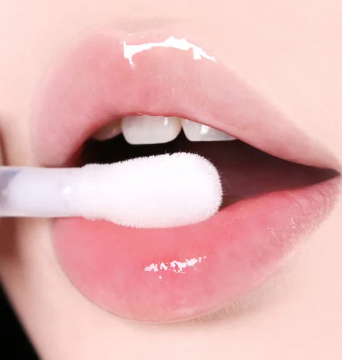 Free sample lip plumping liquid plant transparent lip oil lip gloss