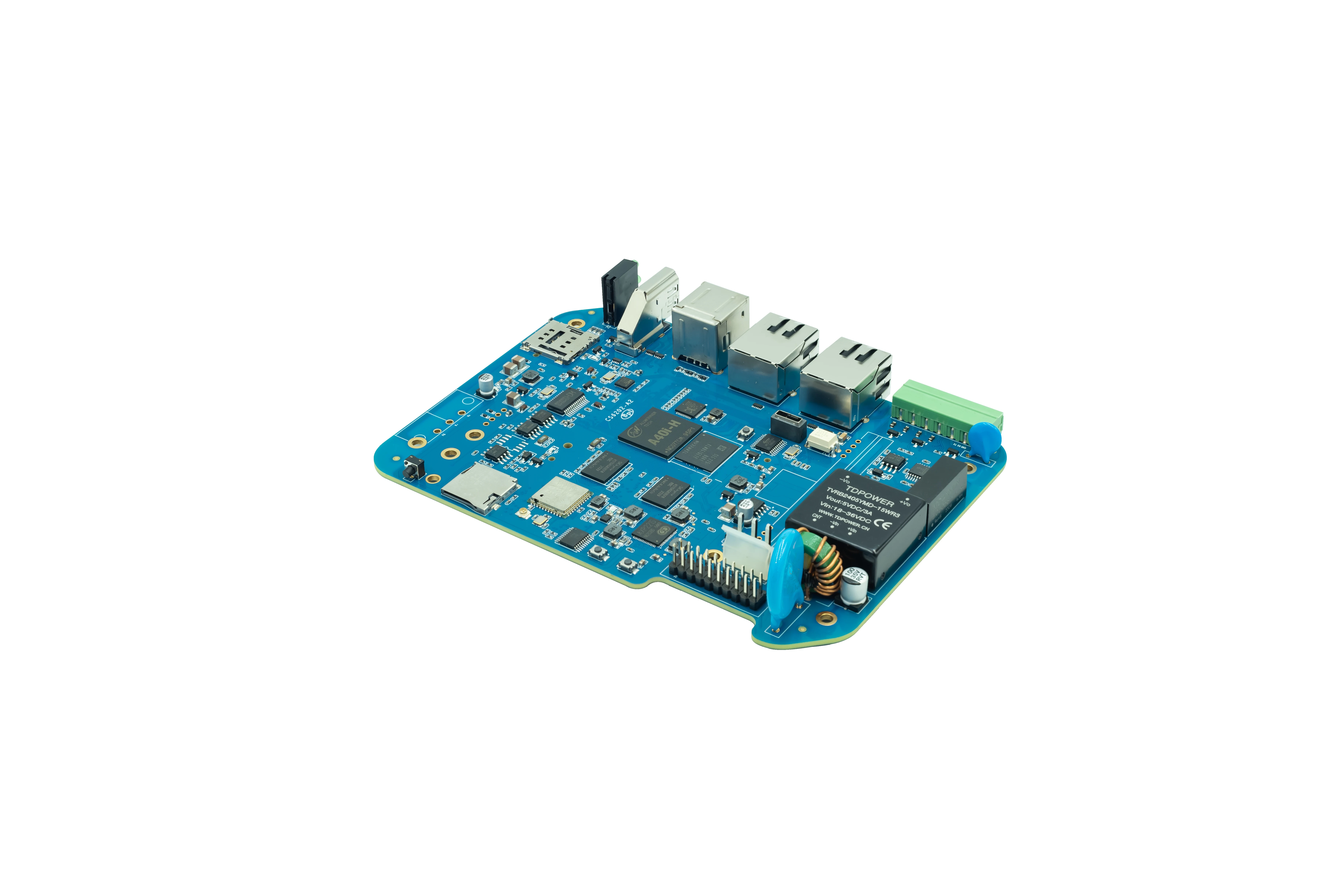 BPI-6202 industrial grade simple embedded general controller hardware and software development platform support 8DIDO+8AI+8AO
