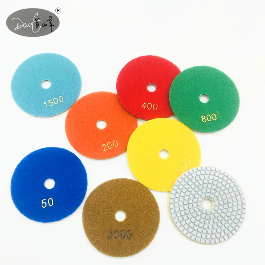 Diamond Material Marble Polishing Disc Floor and Granite Buffing Pads Customized OEM Support for Stone Applications
