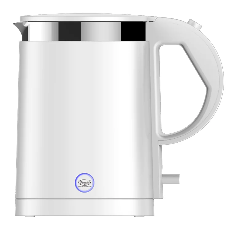 Manufacture 0.8L double wall stainless steel hotel electric kettle