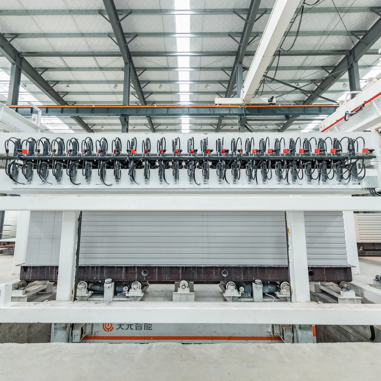 Light weight aluminum paste alc block making machine