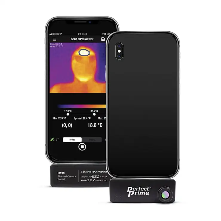 2023 New Thermal Imaging Camera  for IOS Apple mobile phone use  80*62 4960 pixel