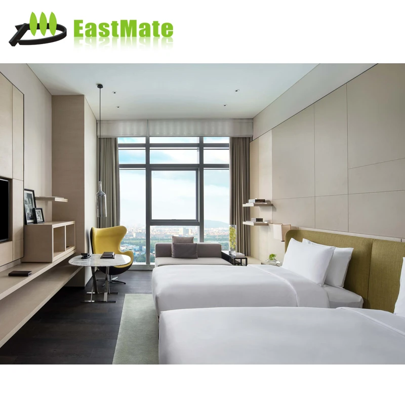 2024 Hot Sale Hotel Room Furniture Manufacturer Modern Wood Furniture from China Bedroom Sets Wooden Houses for Living