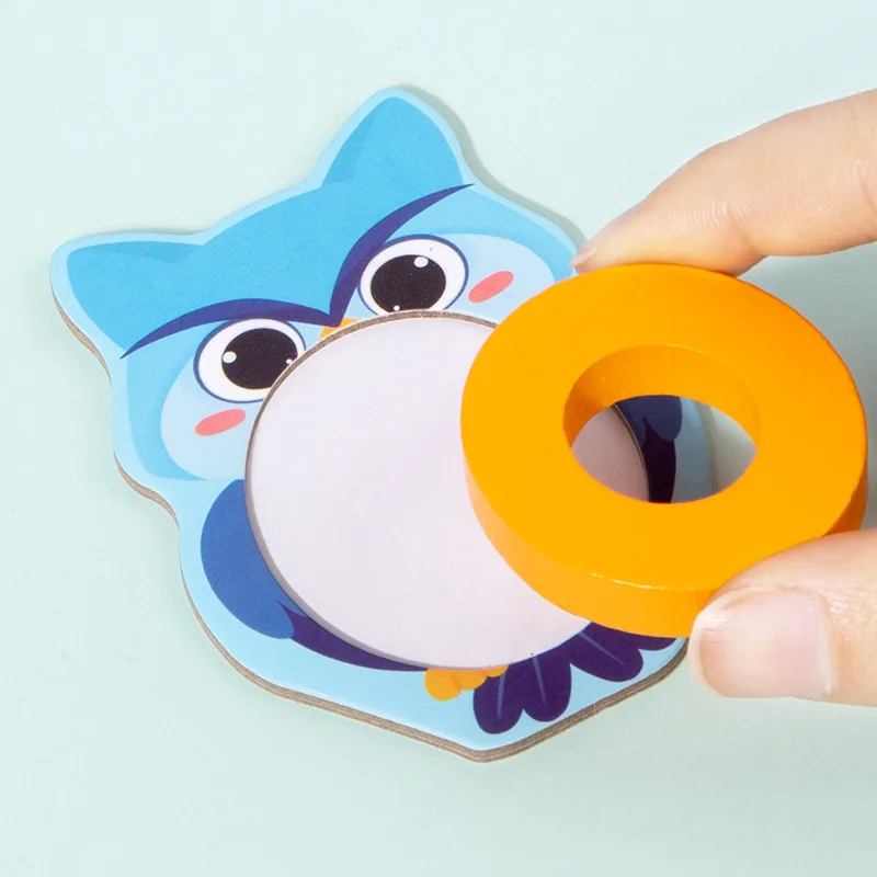 ULi Toddlers School-Age Children Learning Packaged Carton Alphabet Paired Card Early Childhood Education Puzzle Toy