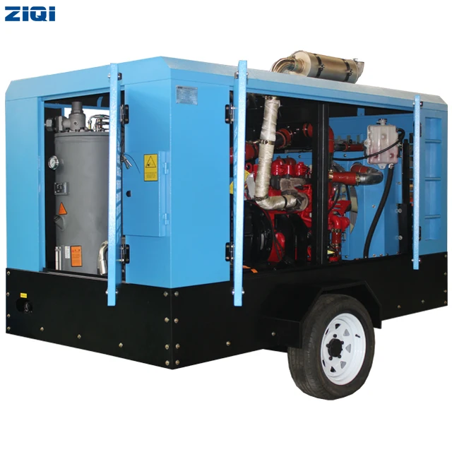 8bar portable diesel  air compressor high quality