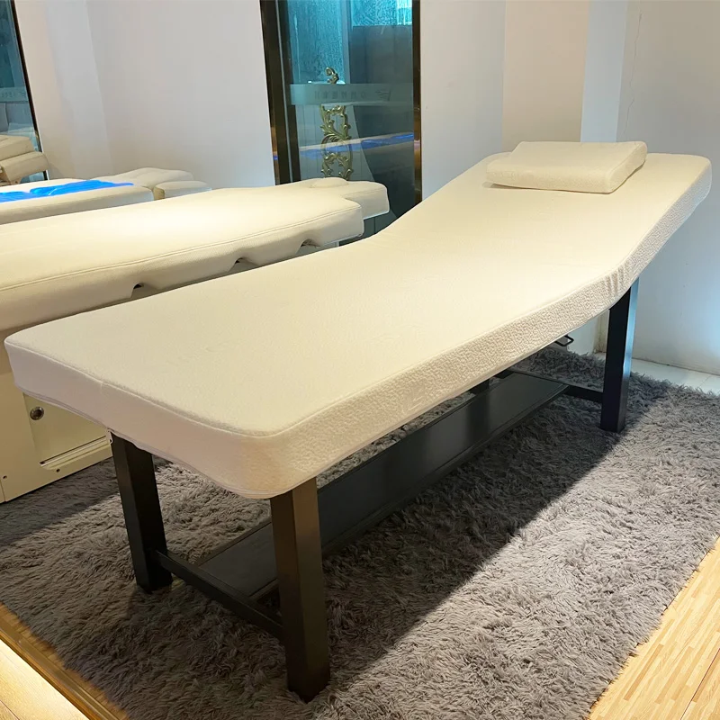 2 Motors Electric Massage Table Spa Beauty Bed with Latex Rubber Foam Mattress