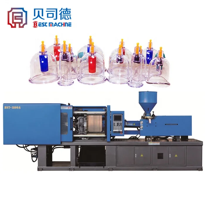 wholesale Full-auto PLC Control cupping Injection Moulding Machine Plastic cups for cupping plastic injection machine