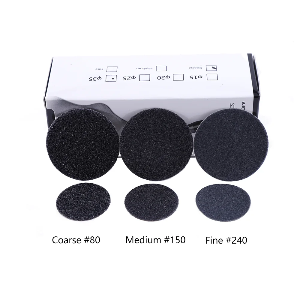 Professional Nail Foot Callus Remover Replaceable Pedicure Discs Sanding Sand Paper For Nail