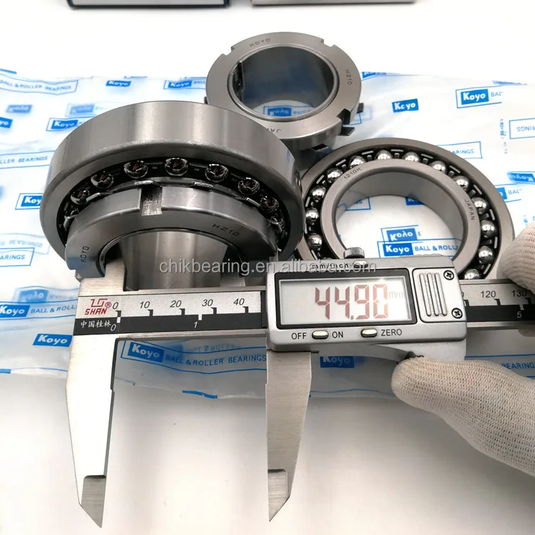 High Precision CHIK Self-aligning Ball Bearing 1204K+H204 Adapter Sleeve