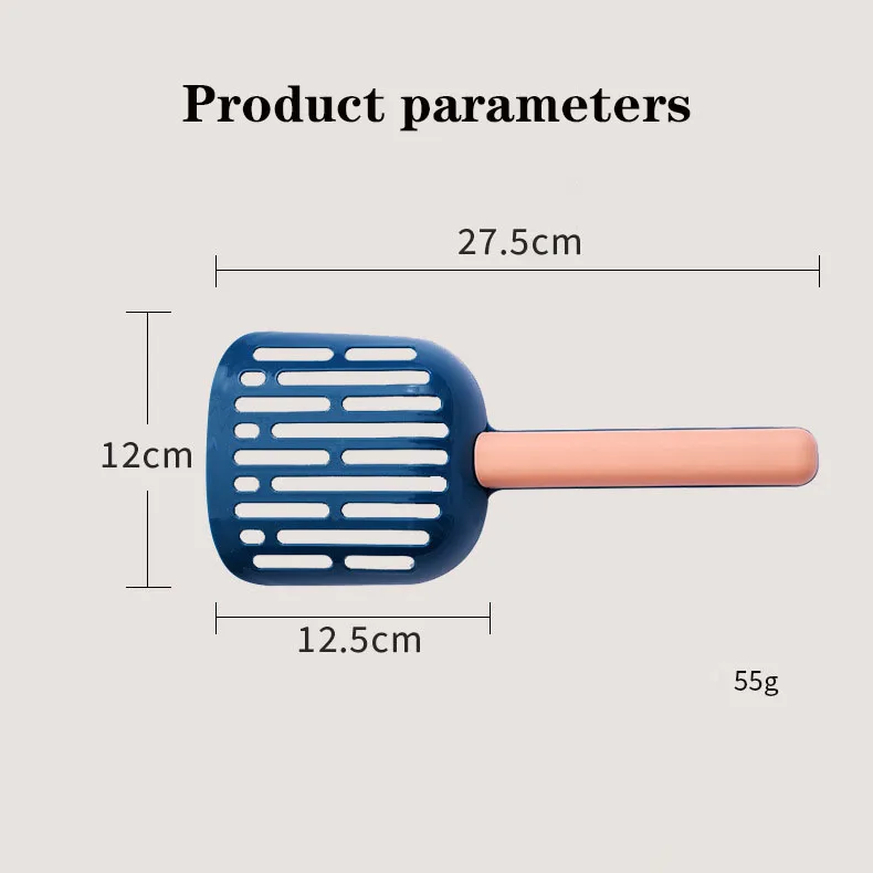 Xianchanpets Small Animal Cat Litter Shovel New Color Disposable Plastic Pet Cleaning Tool Scoop Cat Stool Poop Bag Cleaning