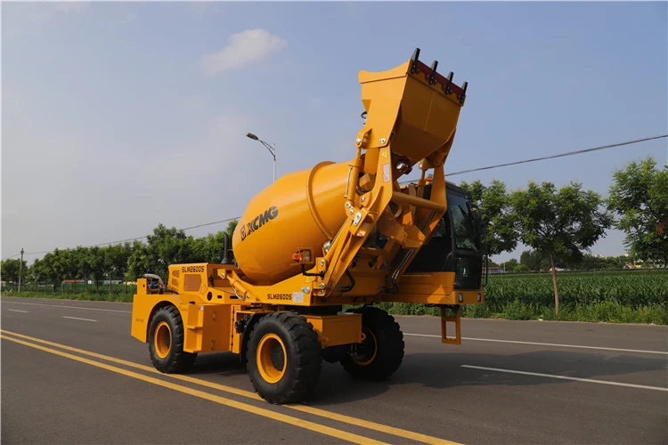 XCMG Official SLM2600S Self Loading 2.6 Cubic Meters RC Concrete Mixer Truck